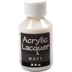 Vernis acrylique - mat - 100 ml