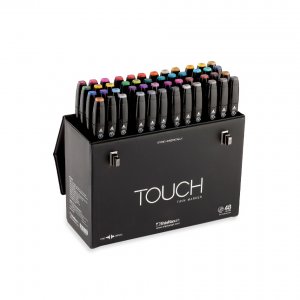 Marqueur Touch Twin - 48 stylos