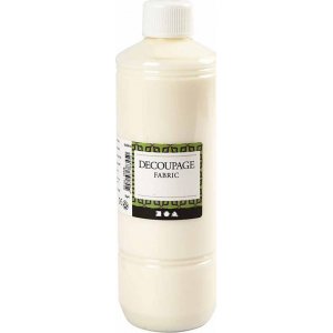 Vernis de dcoupage - textile - 500 ml