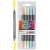 Marqueur double Colortime - couleurs pastel - 6 pcs