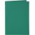 Cartes et enveloppes - vert fonc - 11,5 x 16,5 cm - 6 sets