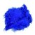 Plume de marabout 80 - 100 mm - bleu 2 g ~ 22 pcs.