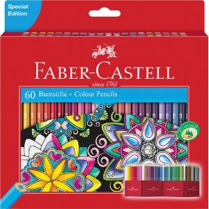 Crayons de couleur Classique - 60 couleurs