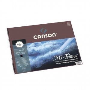 Canson Mi-Teintes 160g Miel Peigne Noire