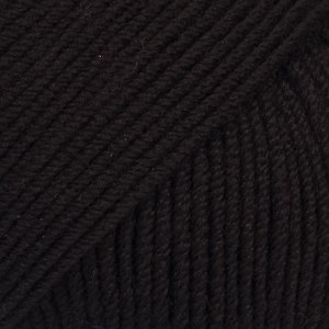 Fil DROPS Baby Merino Uni Color - 50g - Noir (21)