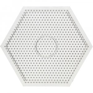 Carreaux de perles - Hexagonal - 15x15 cm - 10 pcs