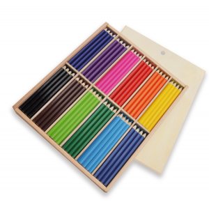 Crayons de couleur 144 paisseurs