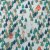 Jersey  motifs 145 cm - maisons en pain d\\\'pices - sapins - bleu clair