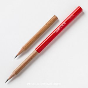 Porte-stylo Caran d'Ache Gommes - Rouge