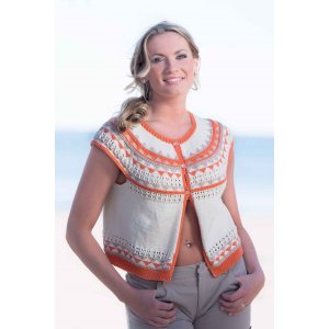 Patron tricot - Top avec empicement rond