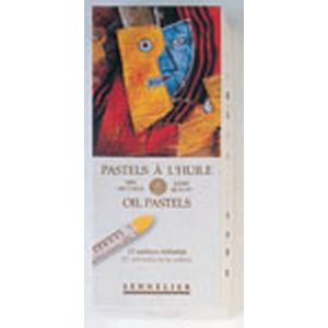 Pastel  l'huile Sennelier 5ml Introset - 12 couleurs