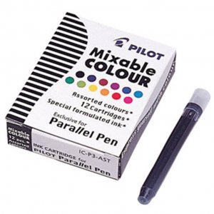 Cartouche Calligraphy Pilot Parallel - mix. couleurs