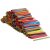 Btons en bois - couleurs mlanges - 1000 pcs