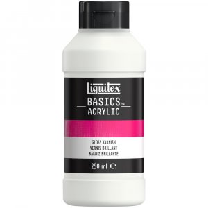 Mdium acrylique - Additifs Liquitex Basics - 250ml - Vernis Brillant Flacon