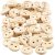 Boutons en bois 11 mm - 50 pcs