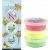 Foam Clay - vert clair - rose fluo - jaune fluo - 3 x 14 g