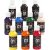 Peinture scolaire - Acrylique - couleurs mlanges - brillante - 10 x 100 ml