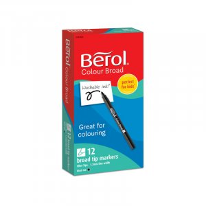 Stylo fibre - Berol Colorbroad - Noir