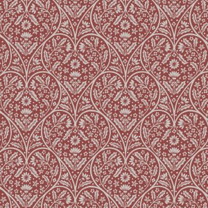 Tissu cir Svea - Rouge