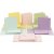 Cartes et enveloppes - couleurs pastel 16 x 16 cm - 50 sets