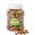 Perles en bois - couleurs et tailles mlanges - 400 ml