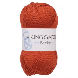 Fil Viking Bambino 50g - Orange fonc (452)