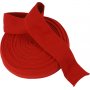 Tissu tricot tubulaire - L60 mm - Rouge Nol - 10 m