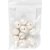 Perles d'eau douce - 9-12 mm - nacre - 10 pcs