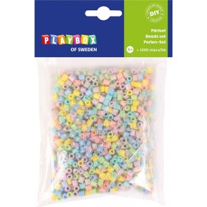 La perle tube aux 1000 pastels plats