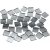 Mosaque miroir - 10 x 10 mm - 500 pcs