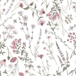 Tissu cir textile fleurs 100 rose