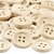 Boutons en bois - 23 mm - 30 pcs