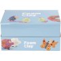 Foam Clay - couleurs pailletes - couleurs mtalliques - 12 sets