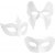 Masques - blanc - 3 x 4 pcs