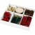 Dcorations cadeaux -  l'ancienne - 6 pcs