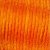 Fil  tisser satin 2 mm - 50 mtres - orange