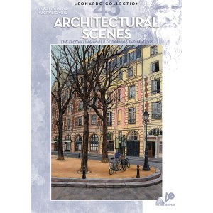 Livre littrature Leonardo-n  43 scnes architecturales