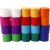 Rouleaux de papier crpon - couleurs mlanges - 20 rouleaux