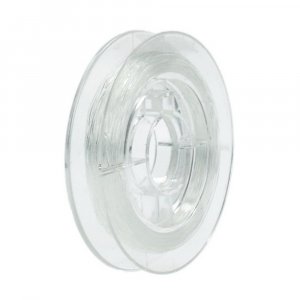 Fil lastique 0,5 mm - transparent transparent 10 m