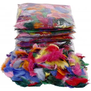 Duvet - couleurs mlanges - 10 x 50 g