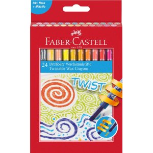 Crayons Twist - 24 couleurs