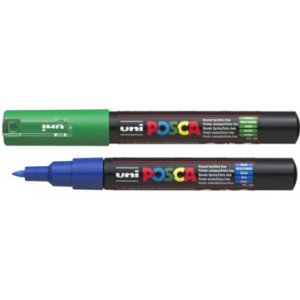 Marqueur Posca PC-1M 0,7 mm Extra Fin - Diffrentes couleurs