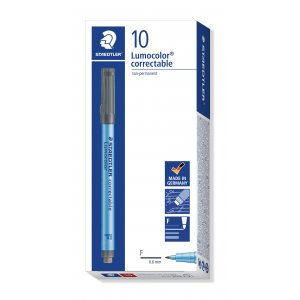 Stylo marqueur effaable Lumocolor 0,6 mm