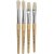 Brosses pour enfants - en bois - 4 pcs