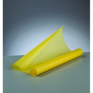 Rouleau de papier transparent 50,5 x 70 cm - jaune 115 g/m